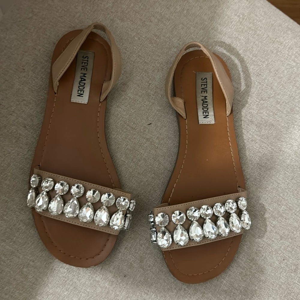 Steve Madden jewel sandals